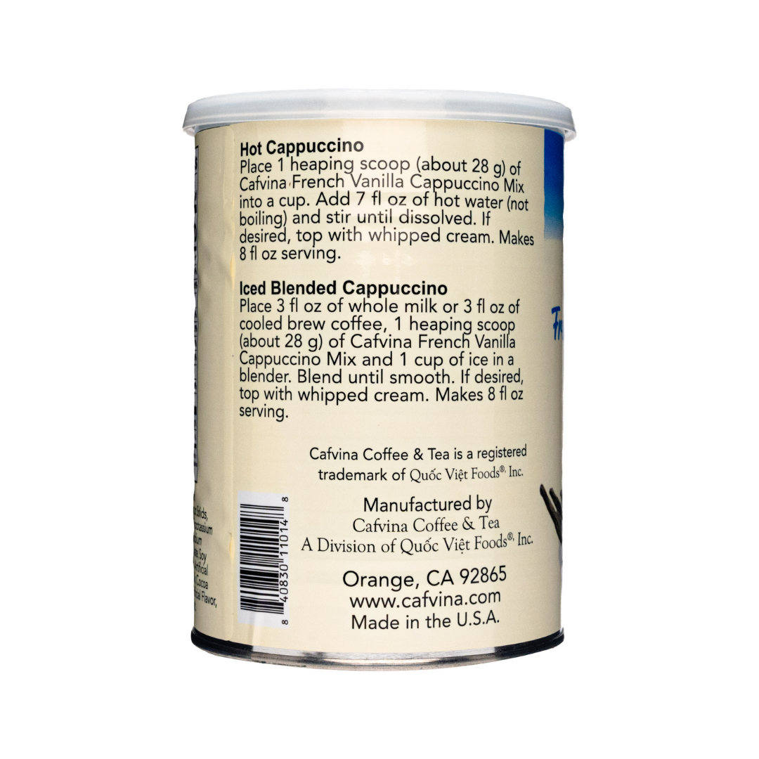 Instant French Vanilla Cappuccino Mix