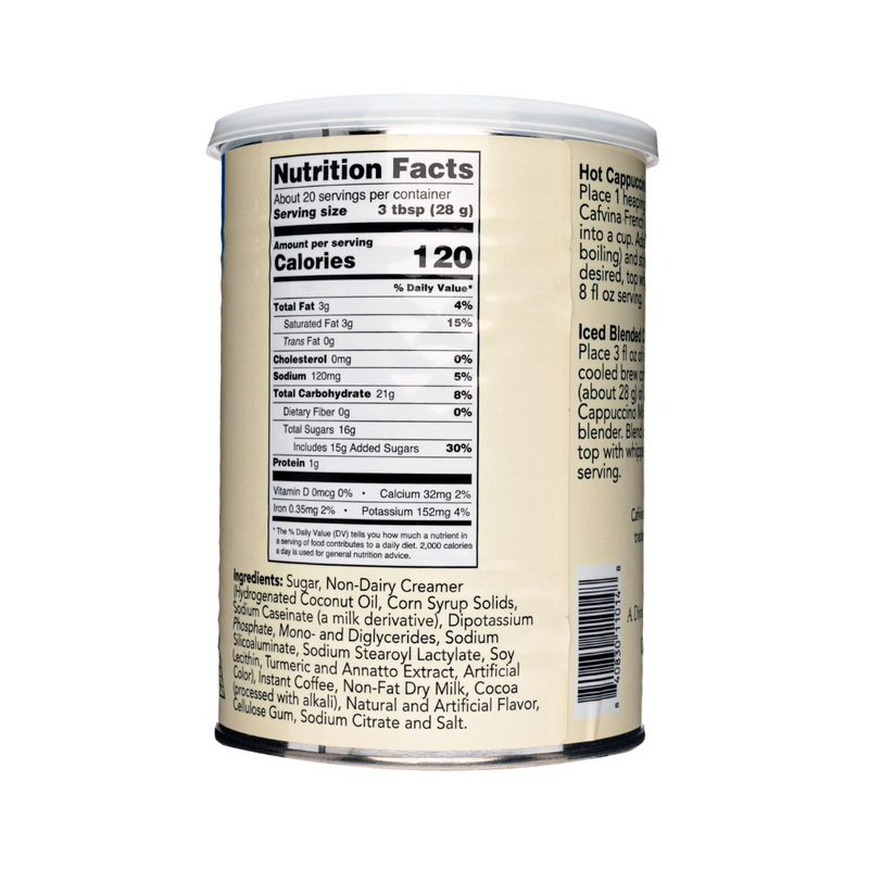 Instant French Vanilla Cappuccino Mix