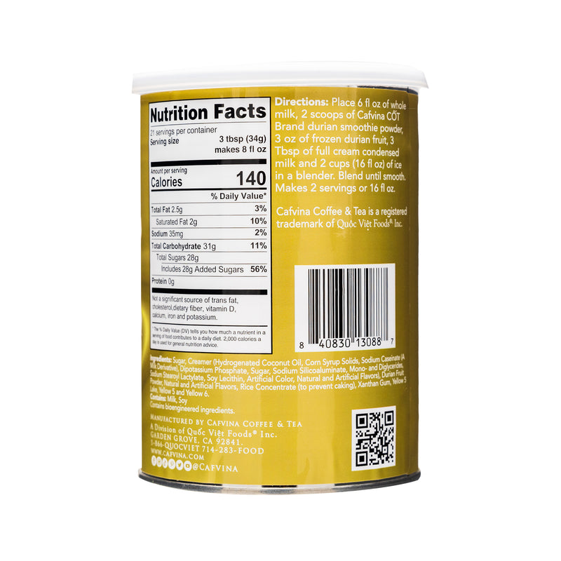 Durian Smoothie Powder