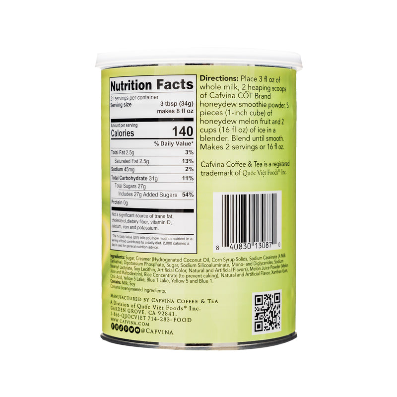 Honeydew Smoothie Powder
