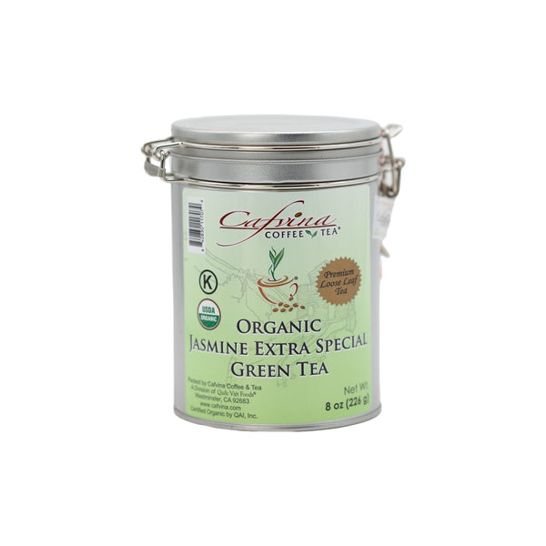 Organic Jasmine Extra Special Green Tea – Cafvina Coffee & Tea