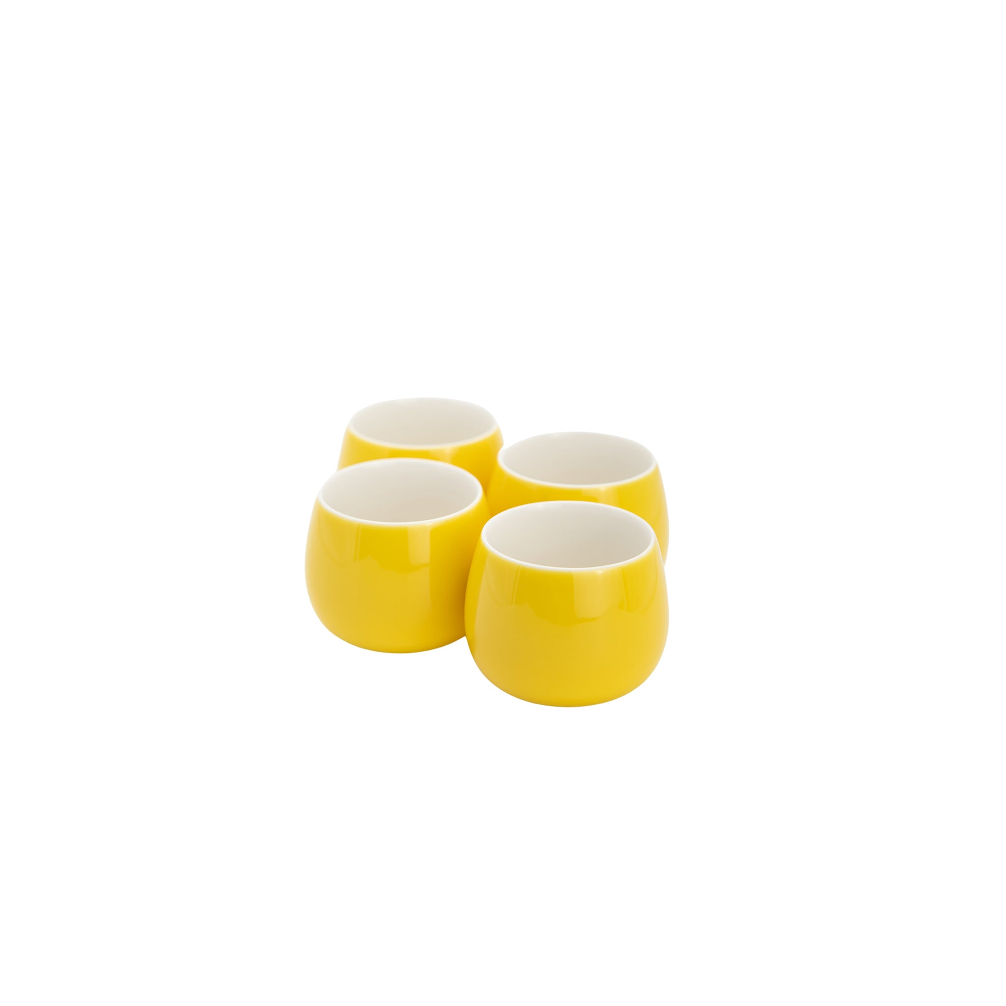 Tea Pot Set (Yellow) with Organic Jasmine Extra Special Green Tea